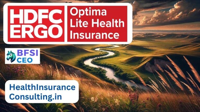 HDFC Ergo Optima Lite, Health Insurance